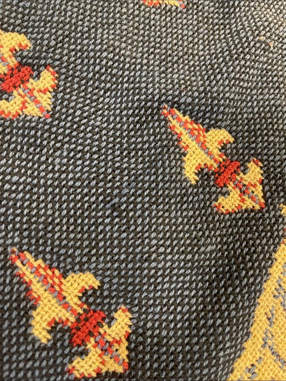 Vintage Goodwin Weavers Royal Arms Throw/Blanket